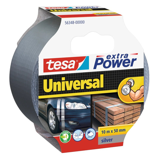 Ragasztószalag 50mmx10m Extra Power Tesa ezüst kép