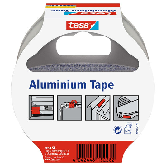 Ragasztószalag, 50mmx10m alumínium Tesa kép