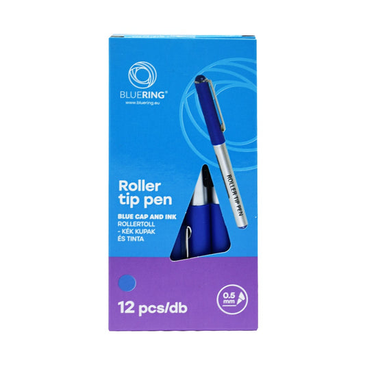 Rollertoll 0,5mm, kupakos Bluering® , írásszín kék kép