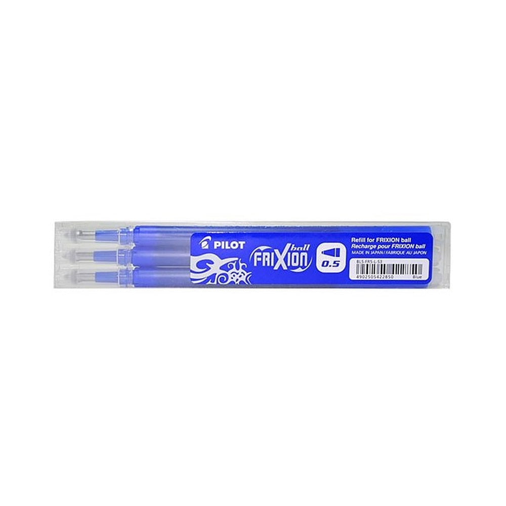 Rollertoll betét golyóméret 0,5mm, 3 db/csom Pilot Frixion Ball, írásszín kék kép