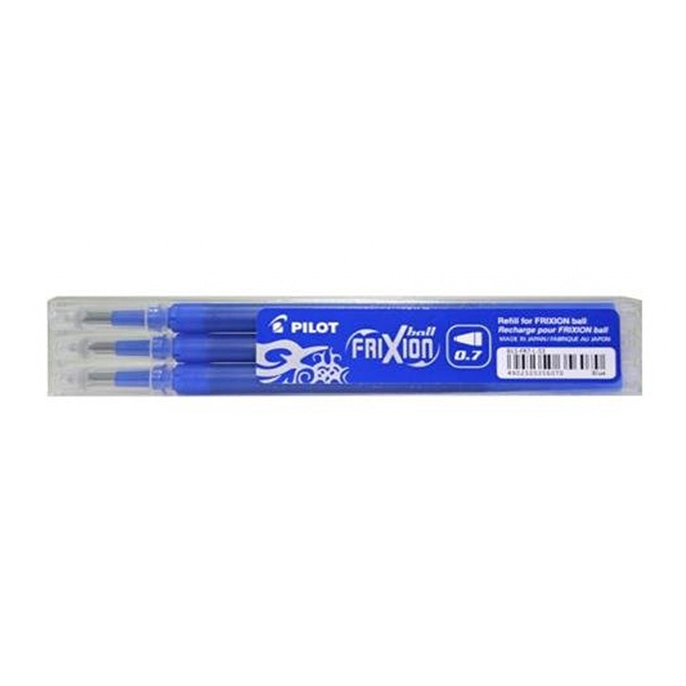 Rollertoll betét golyóméret 0,7mm, 3 db/csom Pilot Frixion Ball, írásszín kék kép