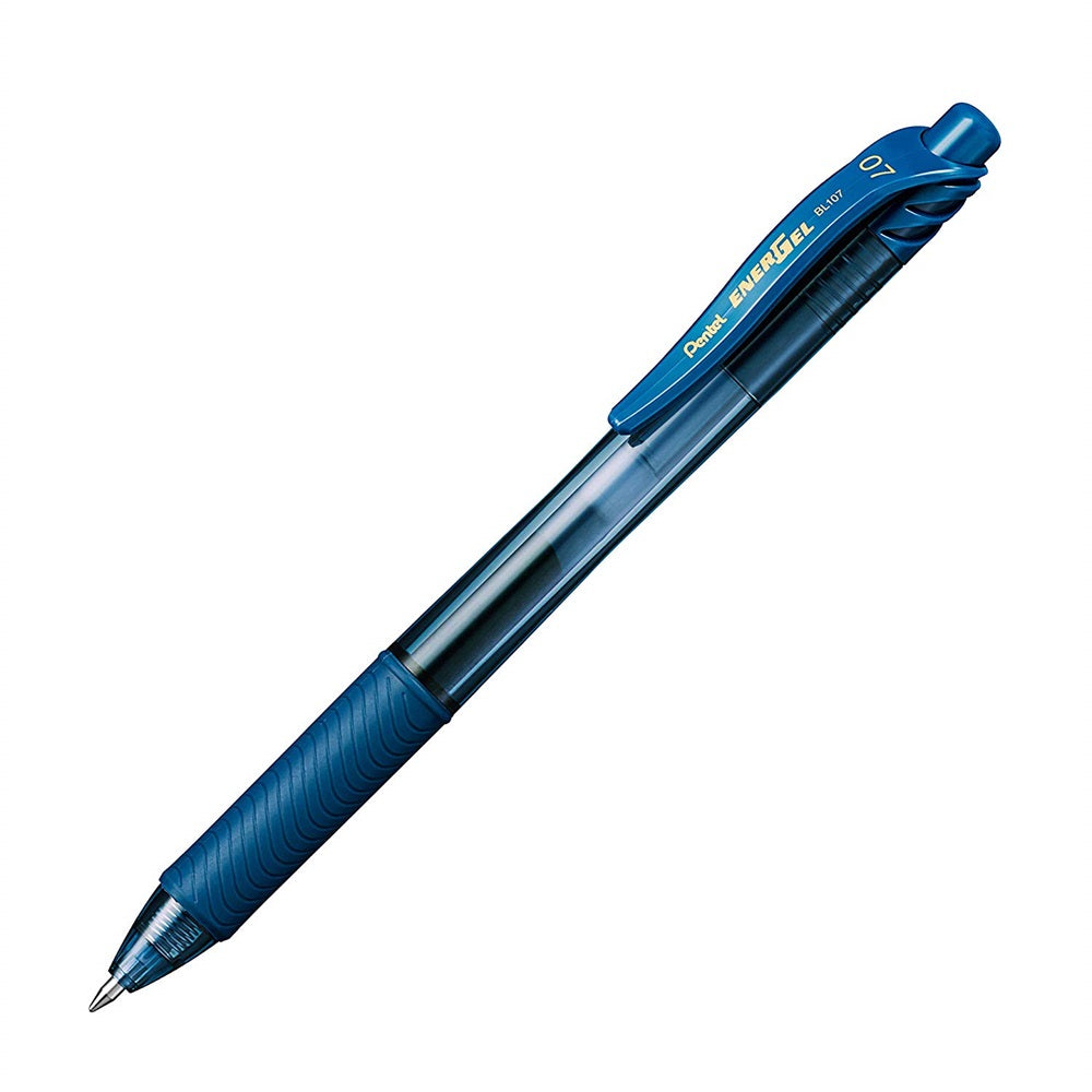 Rollertoll zselés golyóátmérő 0,7 mm, Pentel EnerGelX BL107-CAX, írásszín sötétkék kép