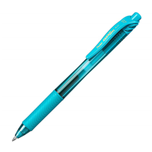 Rollertoll zselés golyóátmérő 0,7 mm, Pentel EnerGelX BL107-S3X, írásszín türkiz kép