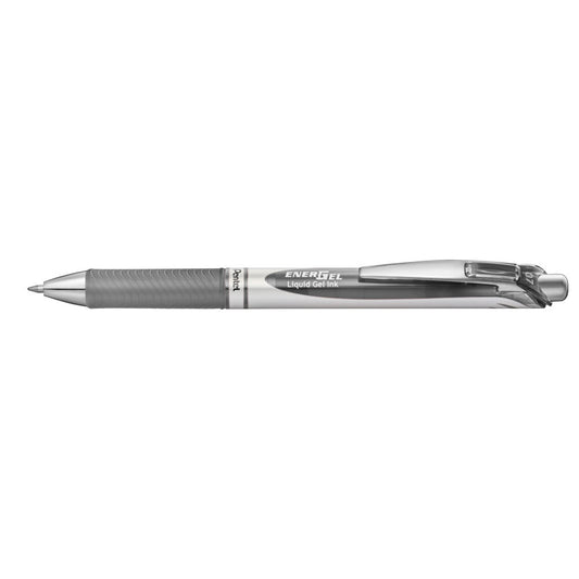 Rollertoll zselés 0.7mm, Pentel EnerGel BL77-NX, írásszín szürke kép