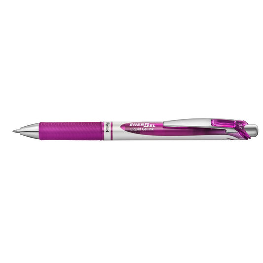 Rollertoll zselés 0.7mm, Pentel EnerGel BL77-V4X, írásszín magenta kép