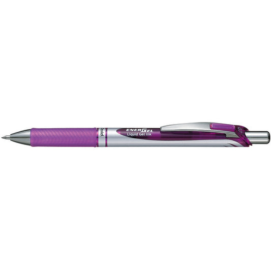 Rollertoll zselés 0.7mm, Pentel EnerGel BL77-VO, írásszín lila kép