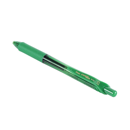 Rollertoll zselés golyóátmérő 0,7 mm, Pentel EnerGelX BL107-DX, írásszín zöld kép