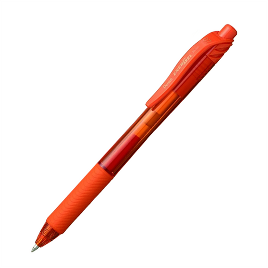 Rollertoll zselés golyóátmérő 0,7 mm, Pentel EnerGelX BL107-FX, írásszín narancs kép