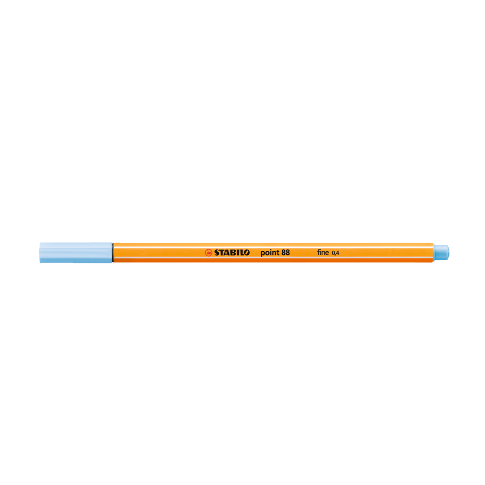 Rostirón, tűfilc 0,4mm, STABILO Point 88 jég kék kép