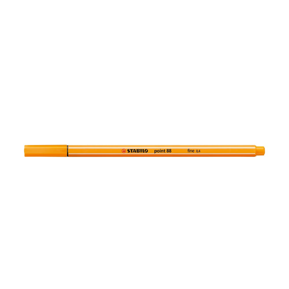 Rostirón, tűfilc 0,4mm, STABILO Point 88 narancs kép