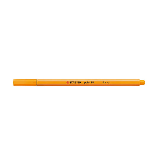 Rostirón, tűfilc 0,4mm, STABILO Point 88 narancs kép
