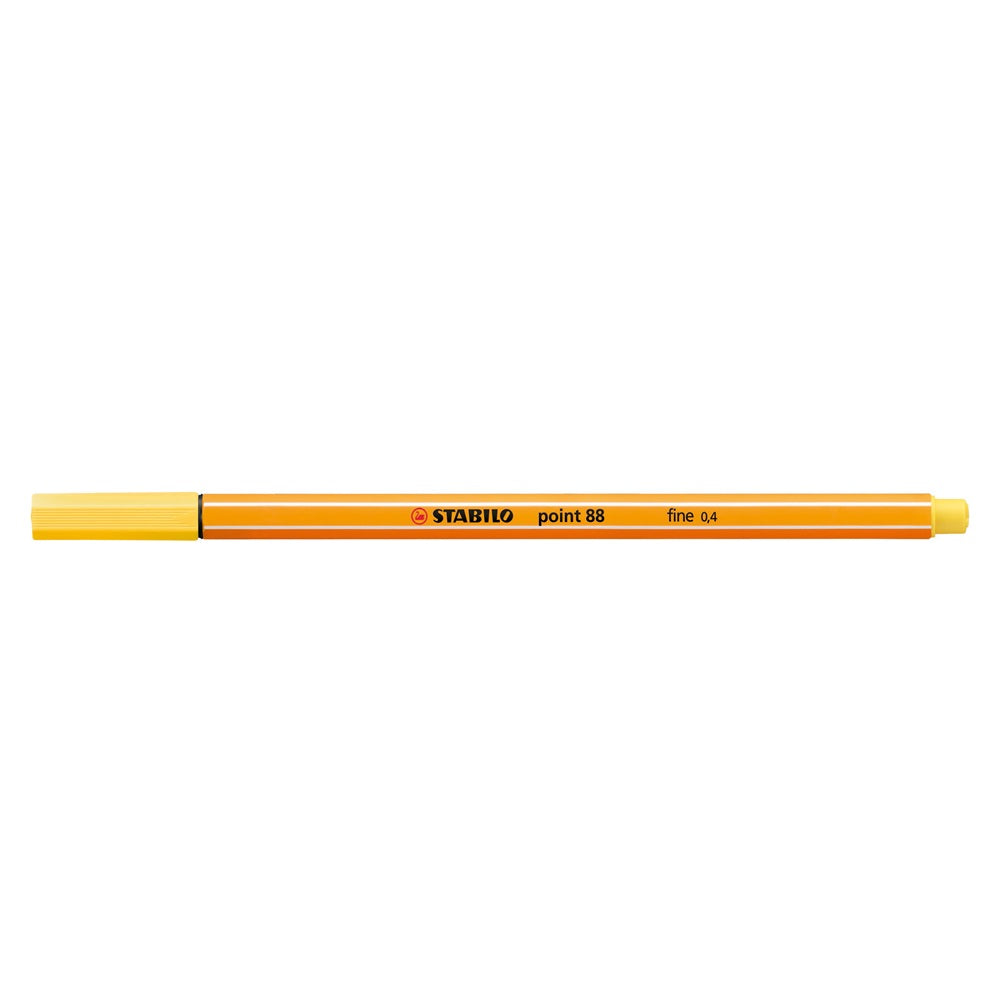 Rostirón, tűfilc 0,4mm, STABILO Point 88 sárga kép