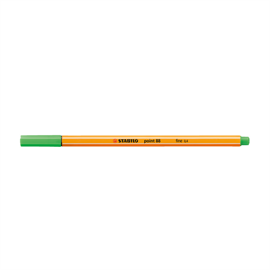 Rostirón, tűfilc 0,4mm, STABILO Point 88 világoszöld kép