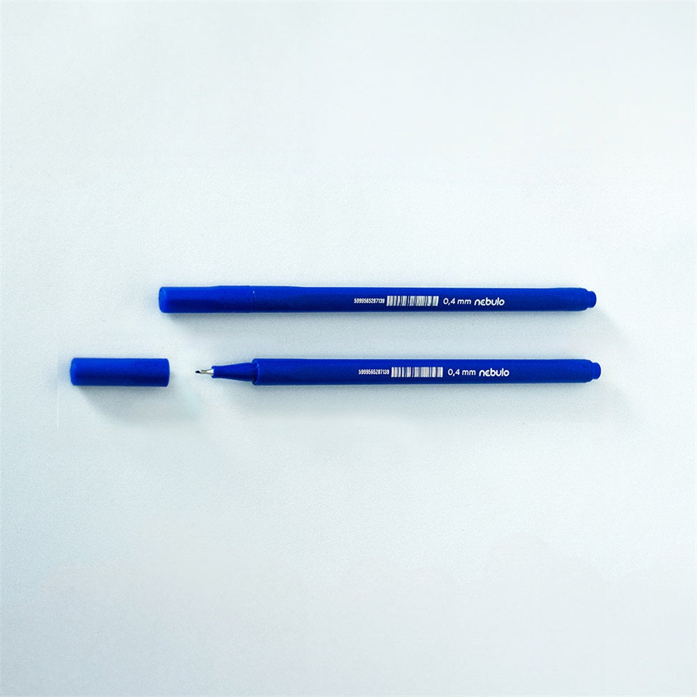 Rostirón, tűfilc 0,4mm, háromszög test Nebulo 722-B, kék kép