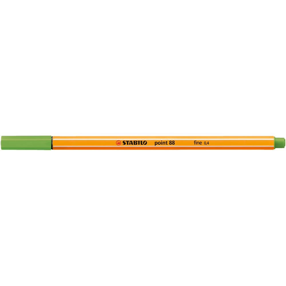 Rostirón, tűfilc 0,4mm, STABILO Point 88 almazöld kép