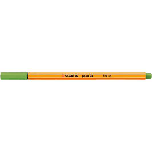 Rostirón, tűfilc 0,4mm, STABILO Point 88 almazöld kép