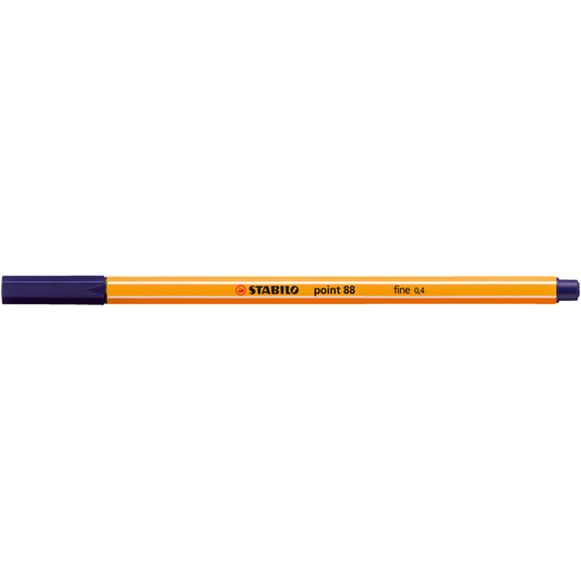 Rostirón, tűfilc 0,4mm, STABILO Point 88 éj kék kép