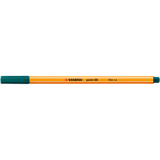 Rostirón, tűfilc 0,4mm, STABILO Point 88 fenyő zöld kép