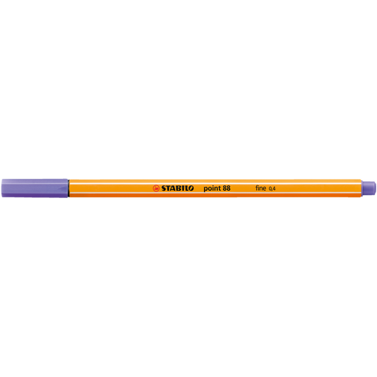 Rostirón, tűfilc 0,4mm, STABILO Point 88 halvány lila kép