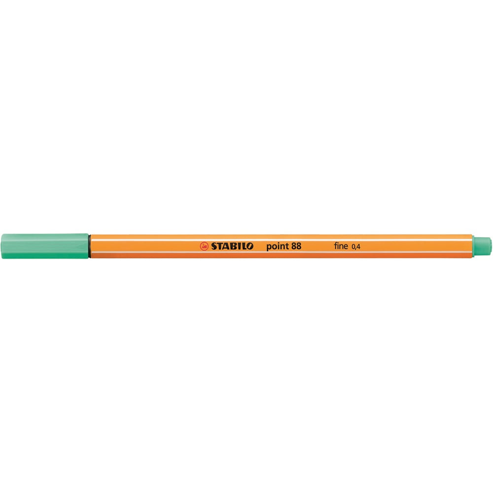 Rostirón, tűfilc 0,4mm, STABILO Point 88 jég zöld kép