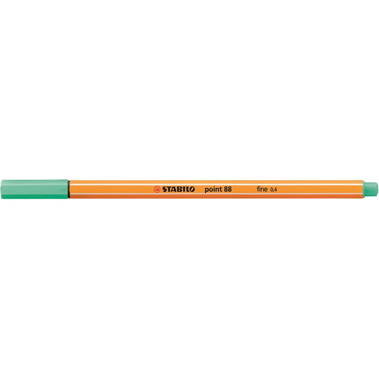 Rostirón, tűfilc 0,4mm, STABILO Point 88 jég zöld kép