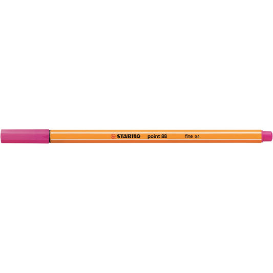 Rostirón, tűfilc 0,4mm, STABILO Point 88 pink kép