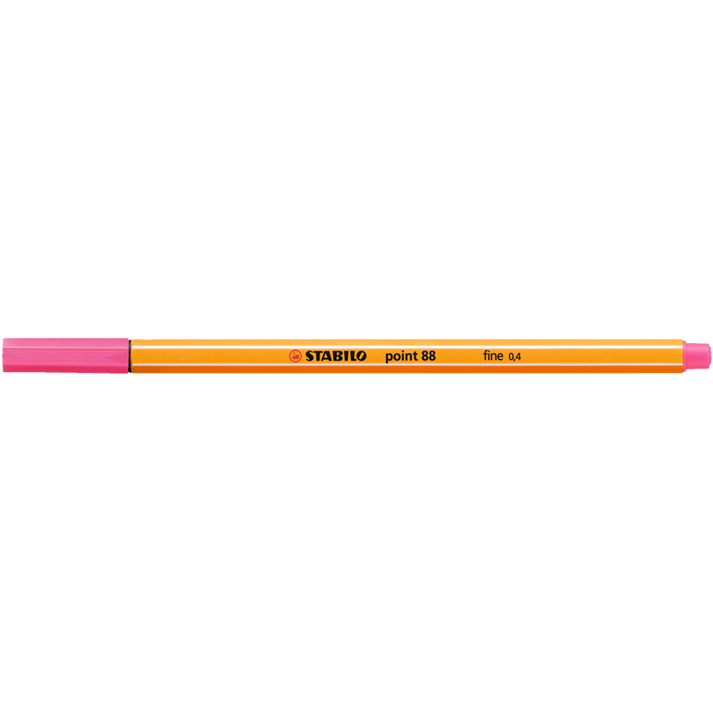 Rostirón, tűfilc 0,4mm, STABILO Point 88 pinkes lila kép