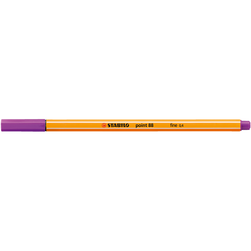 Rostirón, tűfilc 0,4mm, STABILO Point 88 rózsa kép