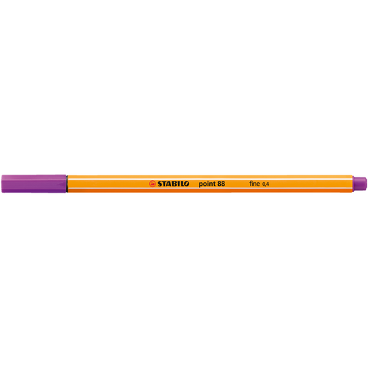 Rostirón, tűfilc 0,4mm, STABILO Point 88 rózsa kép