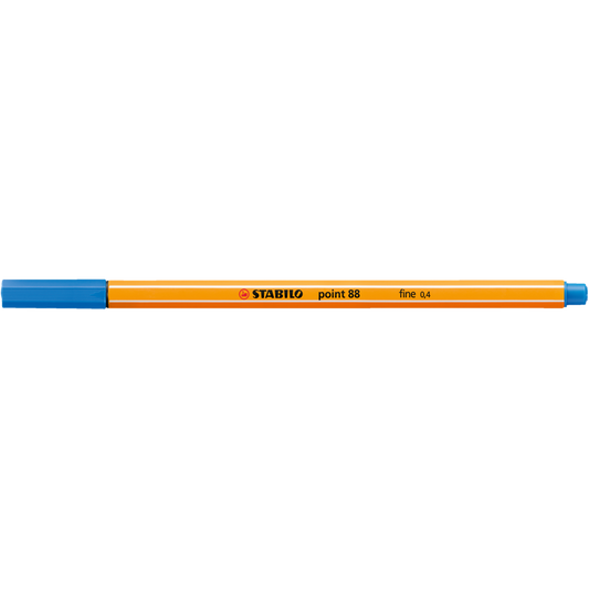 Rostirón, tűfilc 0,4mm, STABILO Point 88 ultramarin kék kép