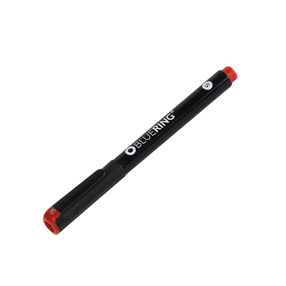 Rostirón, tűfilc alkoholos 0,4mm, OHP Bluering® S piros kép