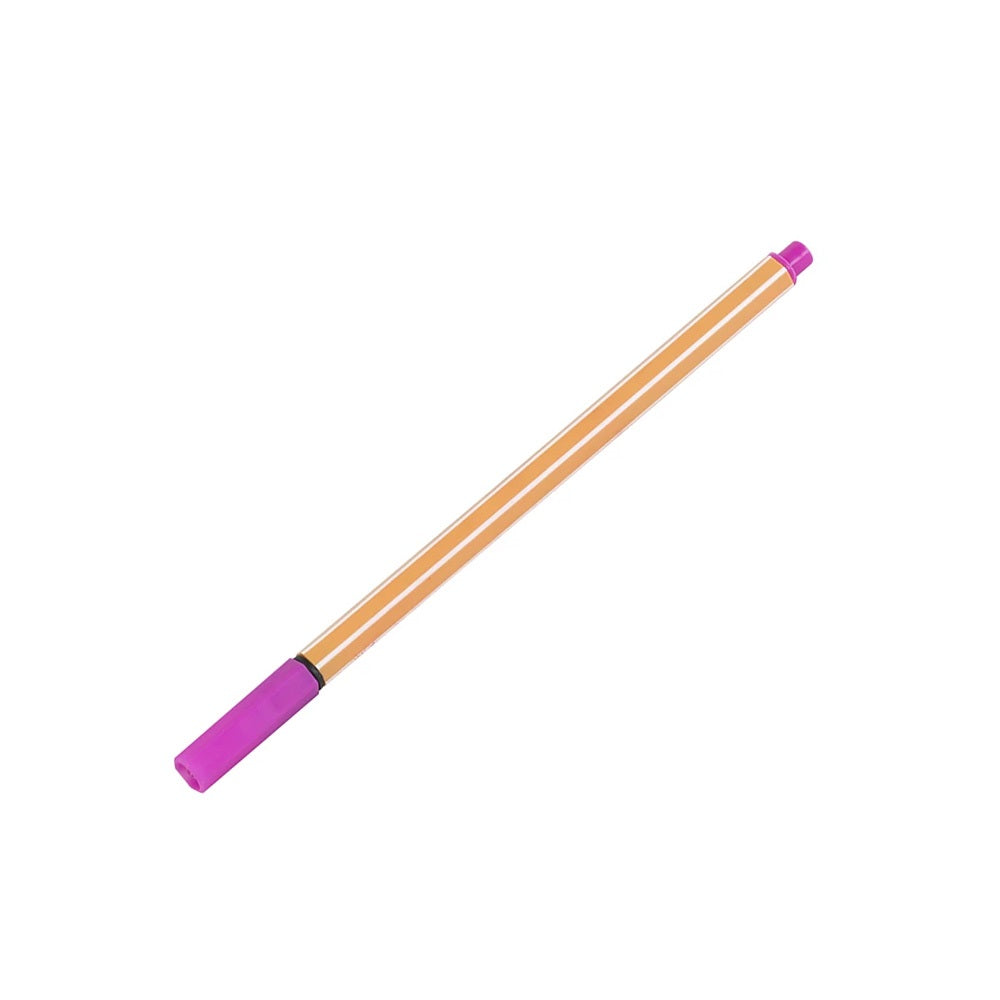 Rostirón, tűfilc vízbázisú, 0,5mm, hatszögletű test, Bluering® pink kép
