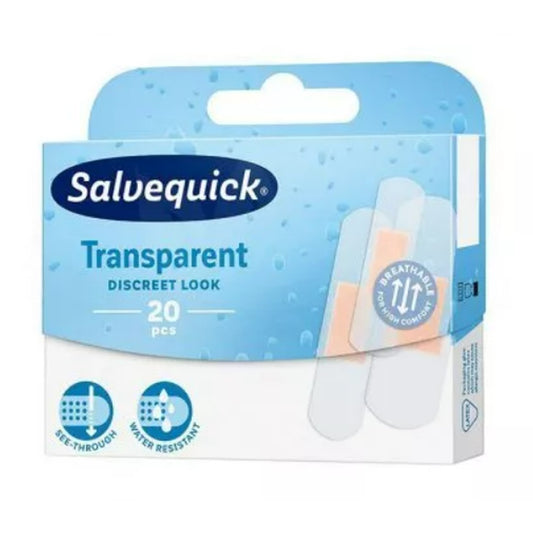 Sebtapasz/ragtapasz átlátszó 20 db/doboz Salvequick kép