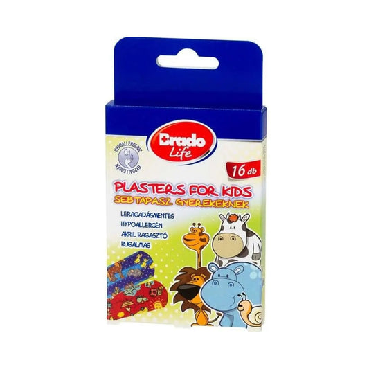 Sebtapasz/ragtapasz gyerekeknek 16 db/doboz Bradolife kép