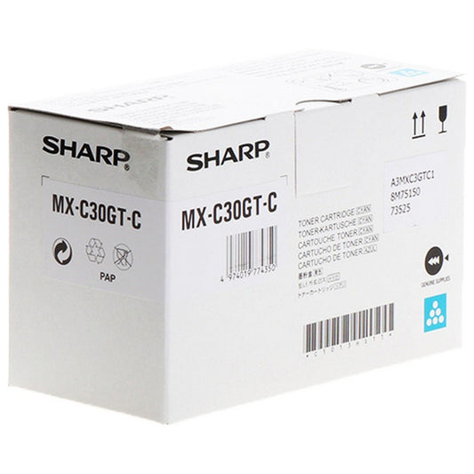 Sharp MXC30 toner cyan ORIGINAL kép