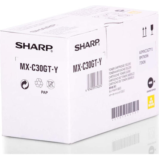 Sharp MXC30 toner yellow ORIGINAL kép