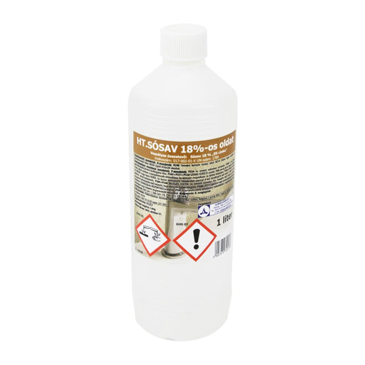 Sósav háztartási 18 %-os 1 liter kép