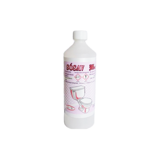 Sósav ipari 30 %-os 1 liter kép