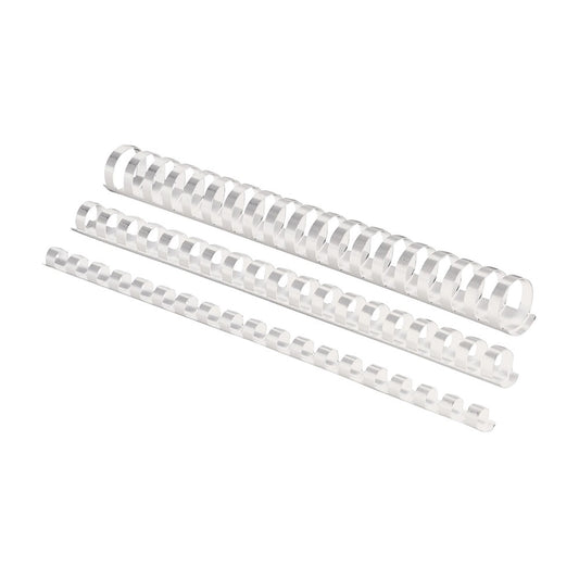 Spirál műanyag 22mm, fehér kép