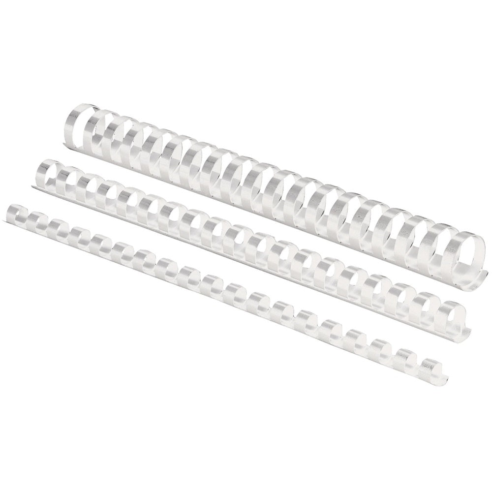 Spirál, műanyag, 45mm, 341-410lap, 50 db/doboz, Fellowes® fehér kép