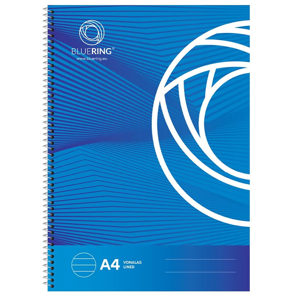Spirálfüzet A4, 70lap, Bluering® vonalas kép