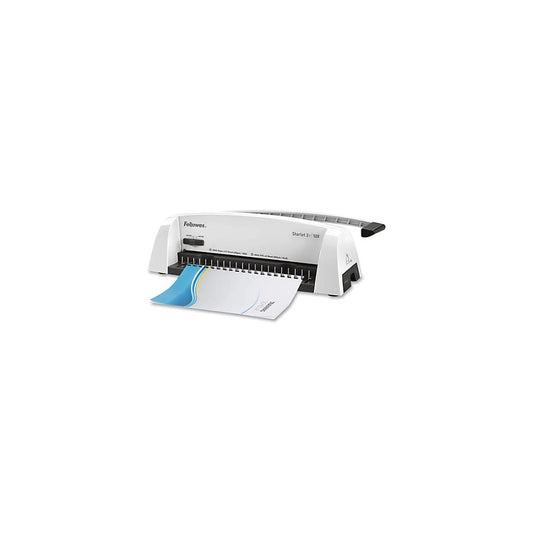 Spirálozógép, műanyag spirálkötéshez, manuális, 120lap, Fellowes® Starlet 2+ kép