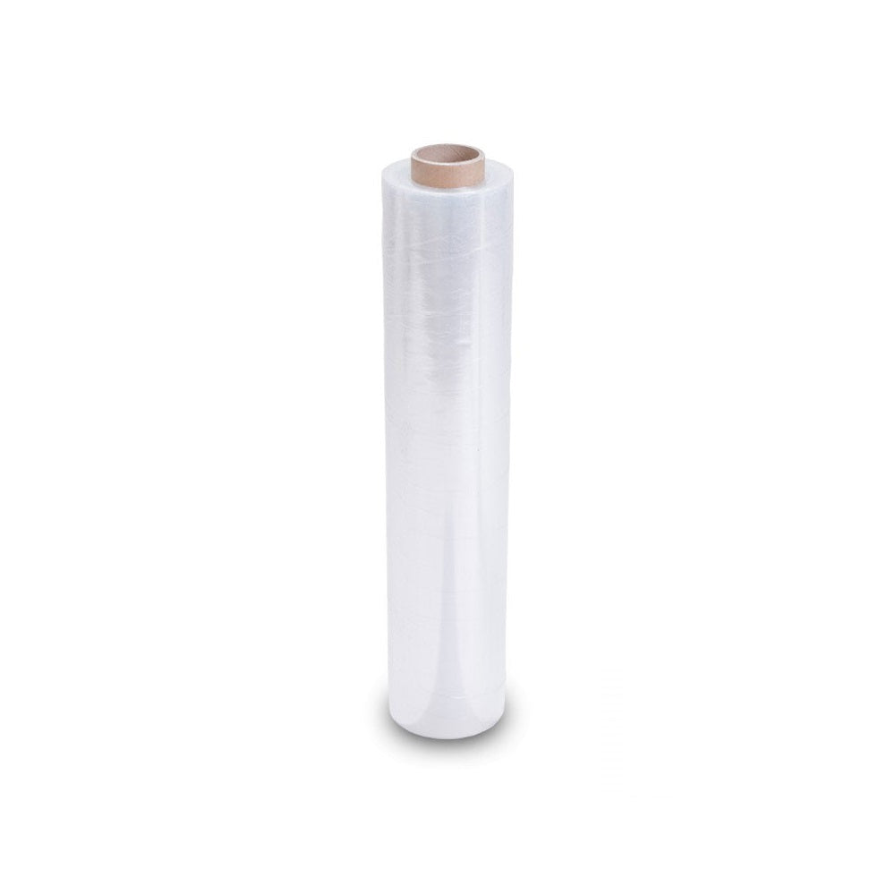 Strechfólia nyújtható EXTRA ERŐS, 5 rétegű, kézi 50cm, 2,15kg, 12 micron 350 méter átlátszó EcoFoil Super Power kép