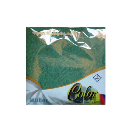 Szalvéta 1 rétegű 32 x 32 cm 70 lap/csomag vegyes színekben_Color70 kép