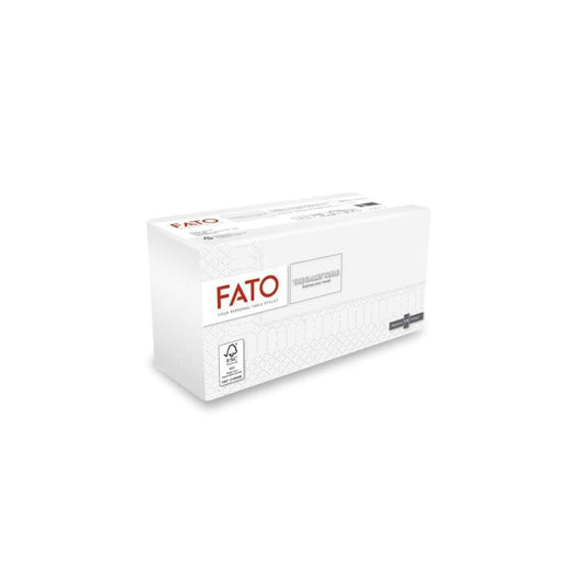 Szalvéta 2 rétegű 1/8 hajtás lapméret 38 x 38 cm 50 lap/cs Fato Smart Table fehér_82740002 kép