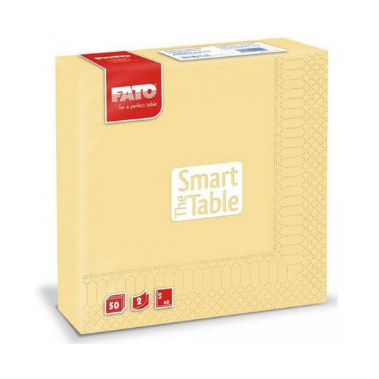 Szalvéta 2 rétegű 33 x 33 cm 50 lap/cs Fato Smart Table pezsgő_82621100 kép