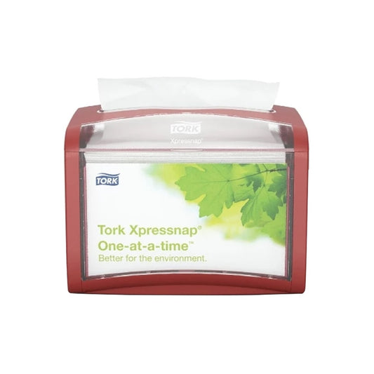 Szalvéta adagoló műanyag asztali Xpressnap® Tork_272612 piros kép