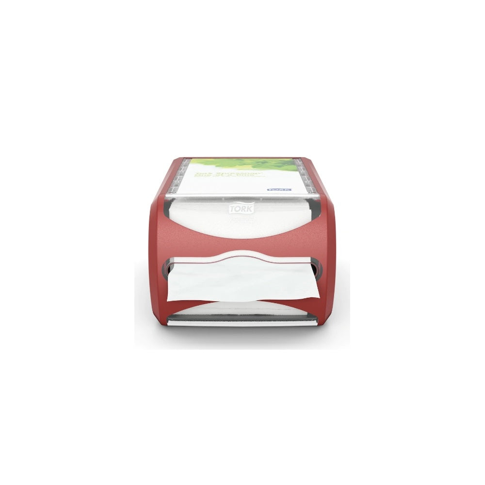 Szalvéta adagoló műanyag pultra tehető Xpressnap® Tork_272512 piros kép