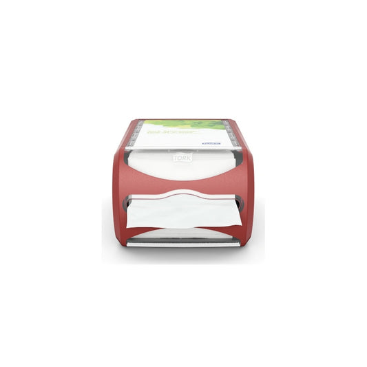 Szalvéta adagoló műanyag pultra tehető Xpressnap® Tork_272512 piros kép