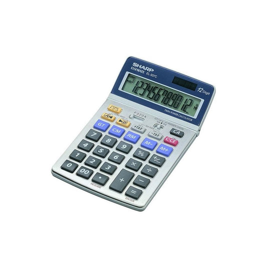 Számológép asztali 12 számjegyes Sharp EL337C kép
